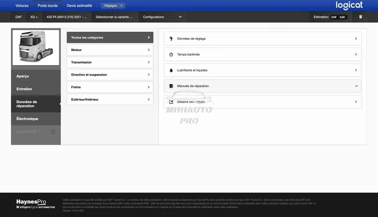WorkShopData Cars and Truck screenshot 9