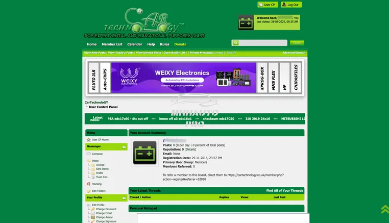 Cartechnology screenshot 2