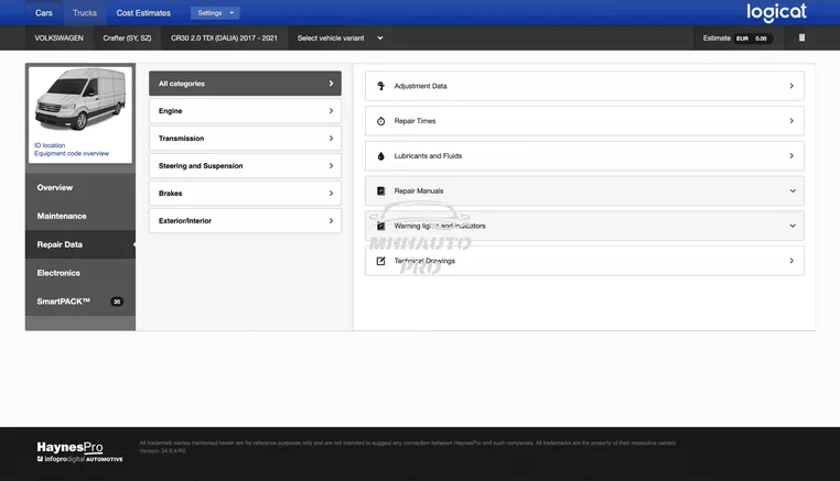 WorkShopData Cars screenshot 4