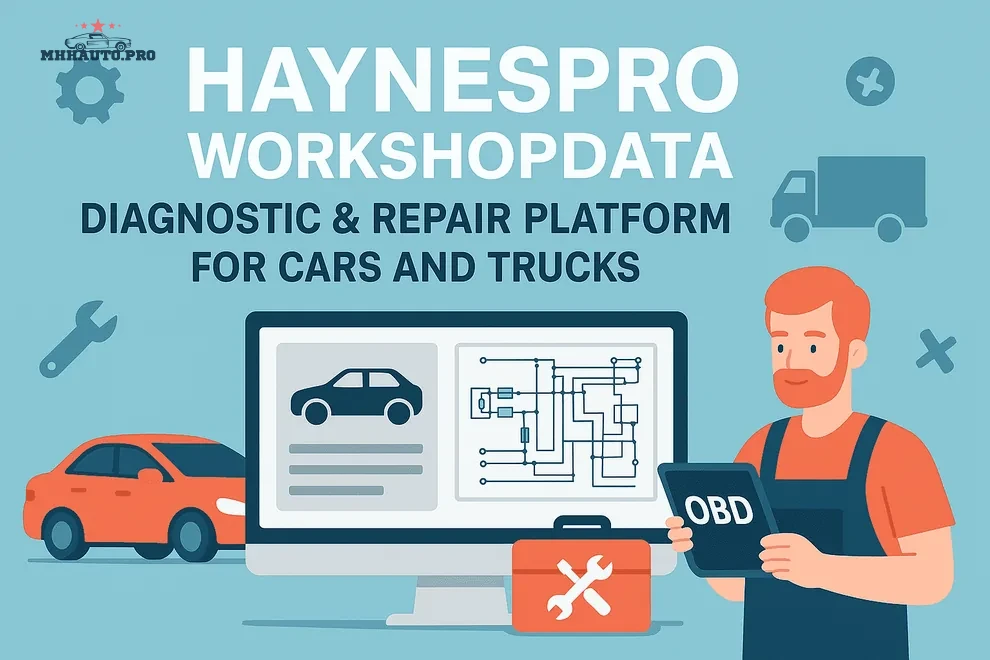 HaynesPro WorkshopData: Piattaforma di Diagnostica e Riparazione per Auto e Camion