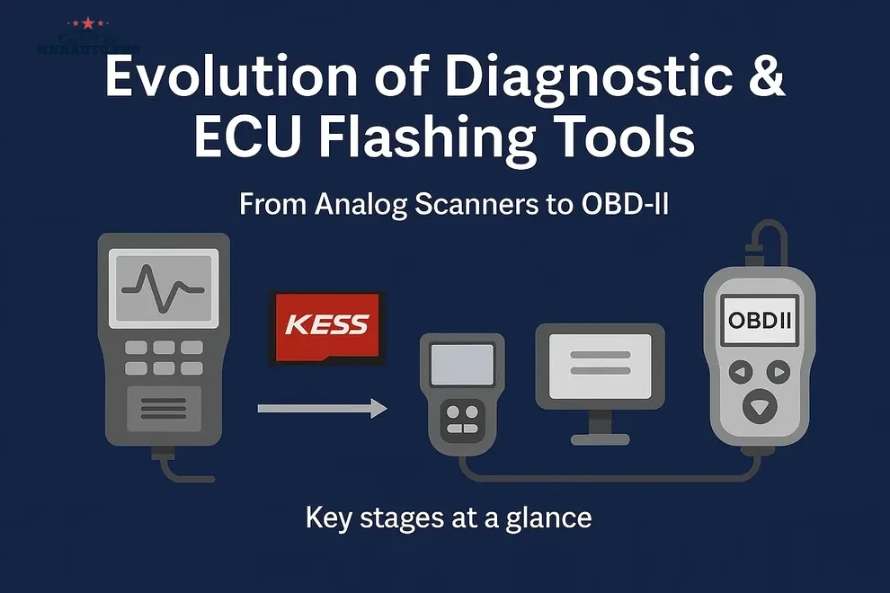 Alat Diagnostik dan Flashing ECU dari Lama ke Modern