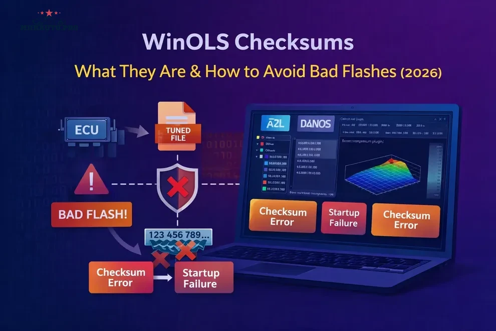 Checksum WinOLS: Cosa Sono e Come Evitare Flash Errati (2026)